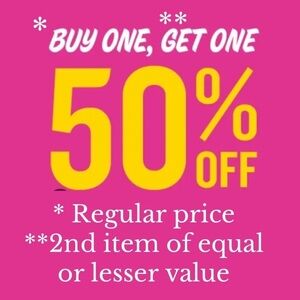 BOGO - EXCEPTIONS CHRISTIAN LOUBOUTIN SHOES NOT INCLUDED!!!